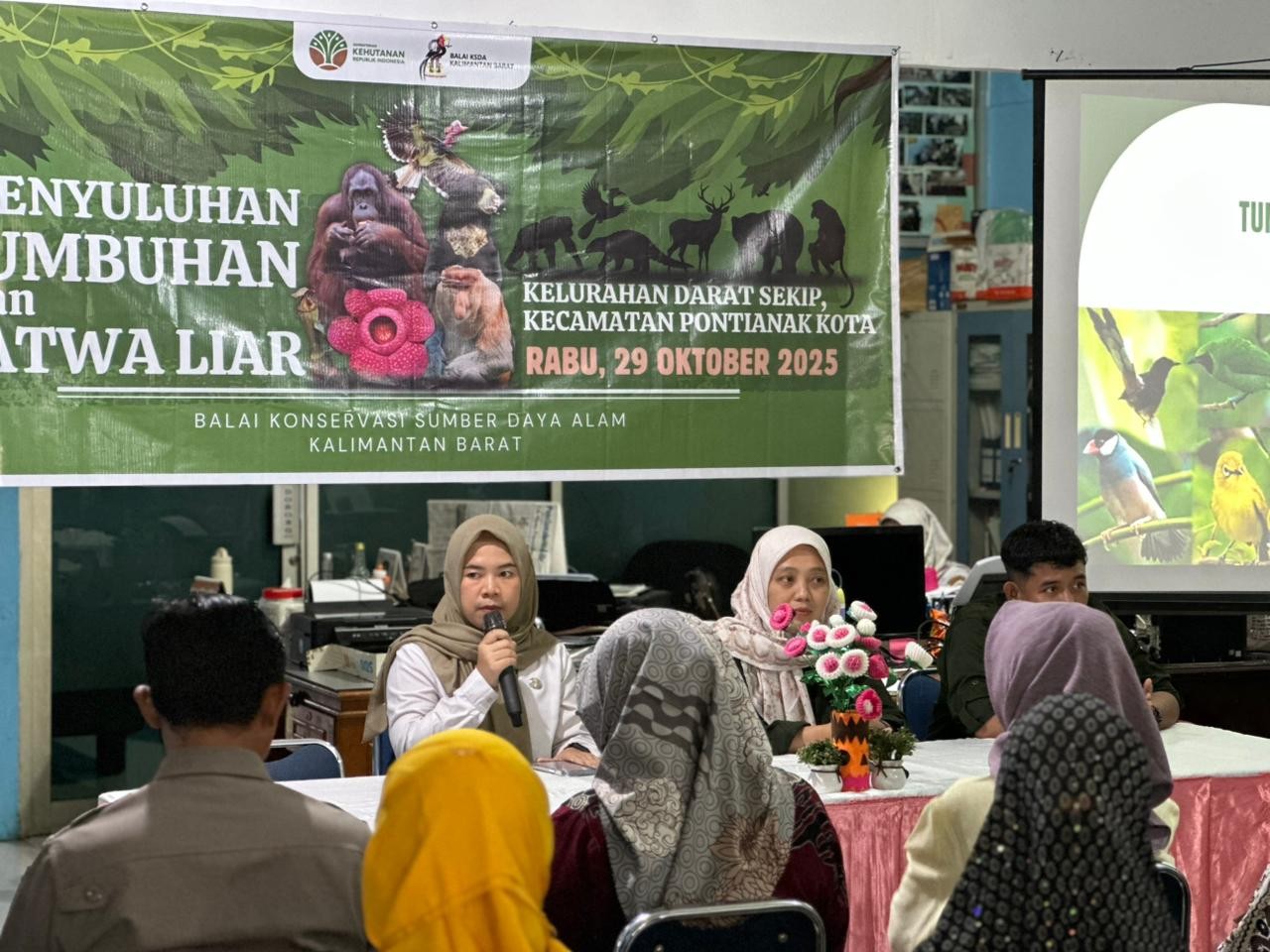 PELATIHAN SATWA DAN FLORA